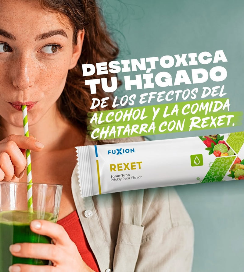 REXET (DESINTOXICANTE HEPÁTICO) X28 STICKS -  FUXION