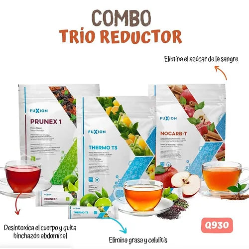 TRIO REDUCTOR FUXION