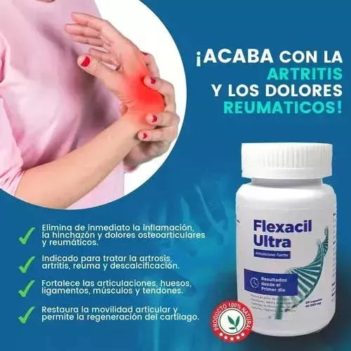 Flexacil ultra - para molestias articulares y óseas